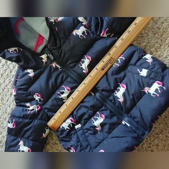 Old Navy Hooded Frost-Free Puffer Jacket for Toddler Girls size 18-24M - Picture 9 of 12